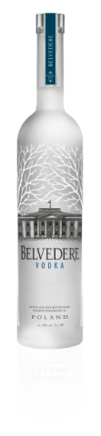 belvedere vodka bottle