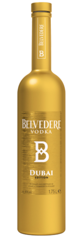 Bottle of Dubai Limited Edition Belvedere Vodka