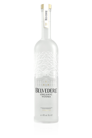 Belvedere Organic Vodka bottle