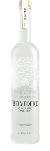 Belvedere organic vodka